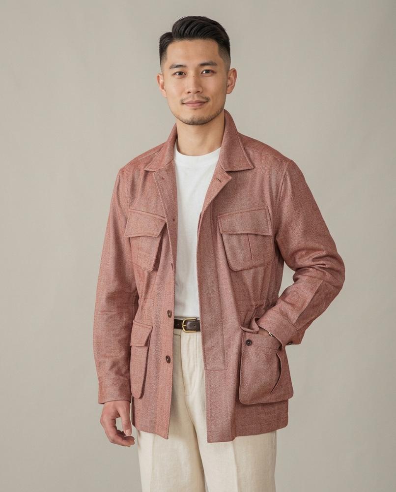 Lands Fashion - Vehil | Four-Pocket Single-Breasted Jacket Men