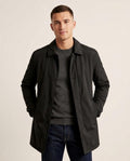 Lands Fashion - Vilal | Button-Front Collared Coat Men