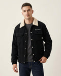 Lands Fashion - Nufar | Corduroy Sherpa-Collar Jacket Unisex