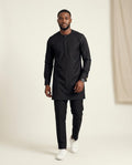 Lands Fashion - Vemak | Mandarin Collar Two-Piece Suit Men