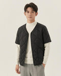 Lands Fashion - Taziv | Quilted Short-Sleeved Jacket Men