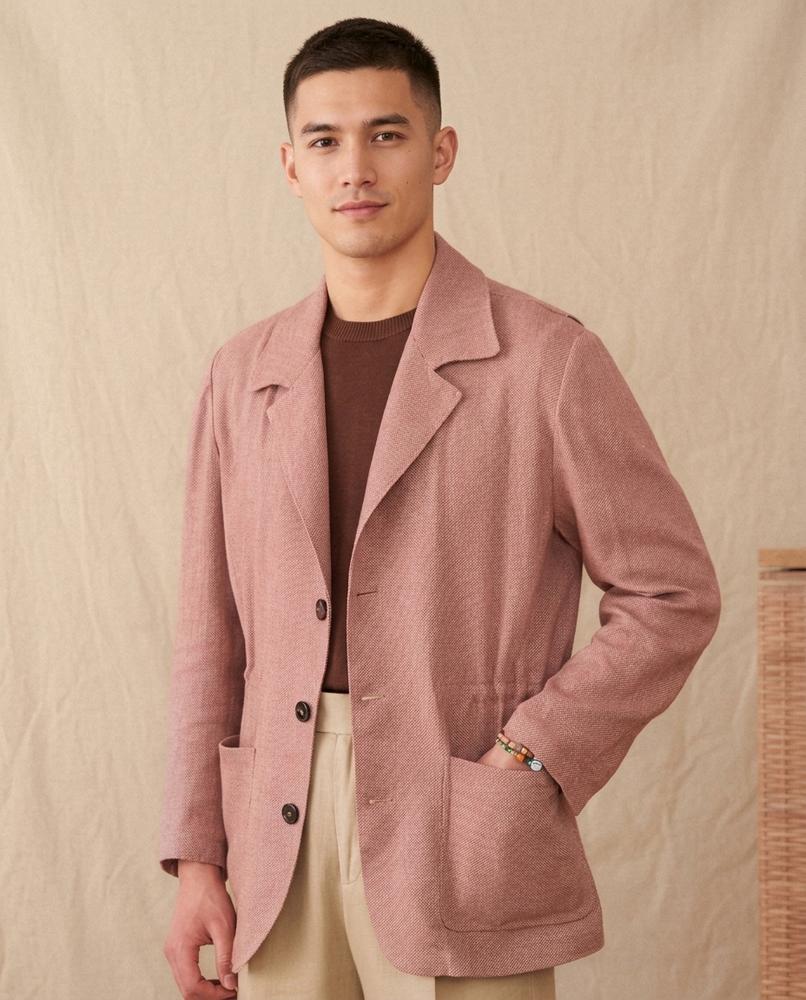 Lands Fashion - Yozur | Textured Unstructured Blazer Men