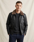 Lands Fashion - Yizek | Faux Fur Collar Zipped Jacket Men