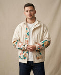 Lands Fashion - Surul | Embroidered Relaxed-Fit Jacket Unisex