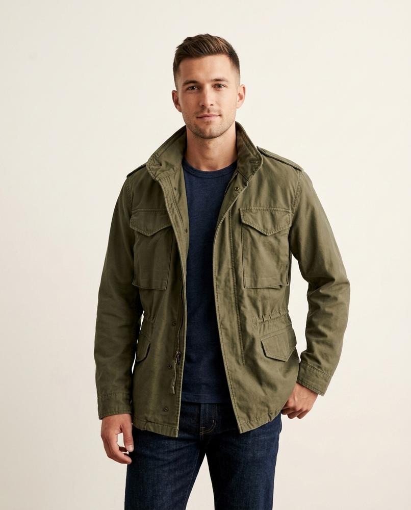 Lands Fashion - Rabid | Four-Pocket Stand-Collar Jacket Men