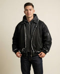 Lands Fashion - Kefus | Layered Frayed Jacket Men