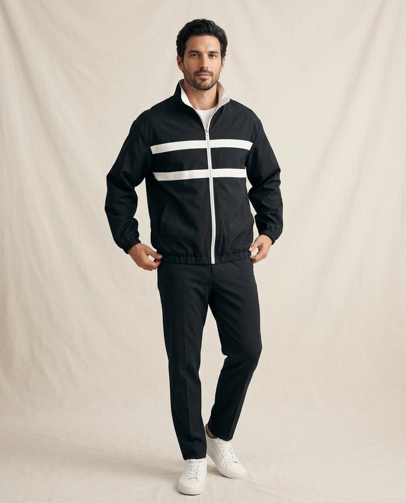Lands Fashion - Kigel | Striped Zip-Up Jacket Men