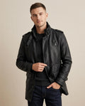 Lands Fashion - Novas | Fleece-Lined Stand-Collar Coat Men