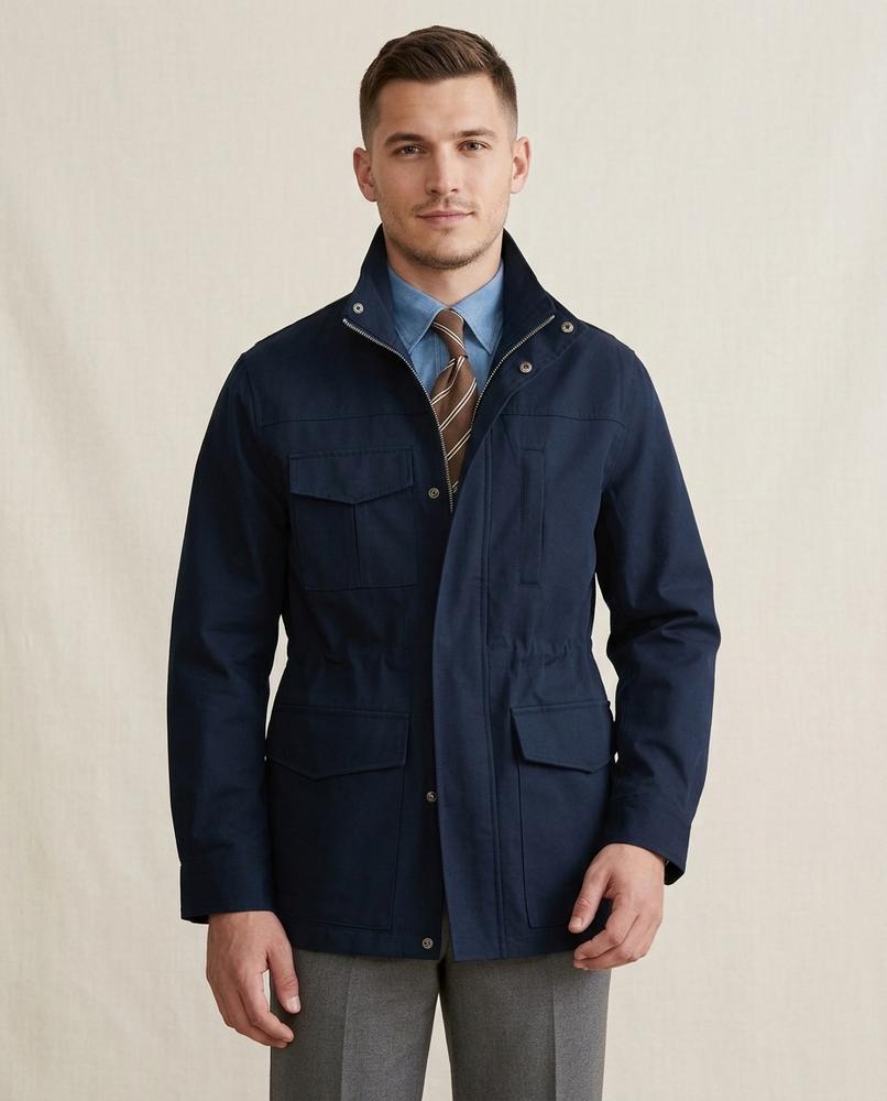Lands Fashion - Domav | Zip-Up Waist-Adjustable Jacket Men