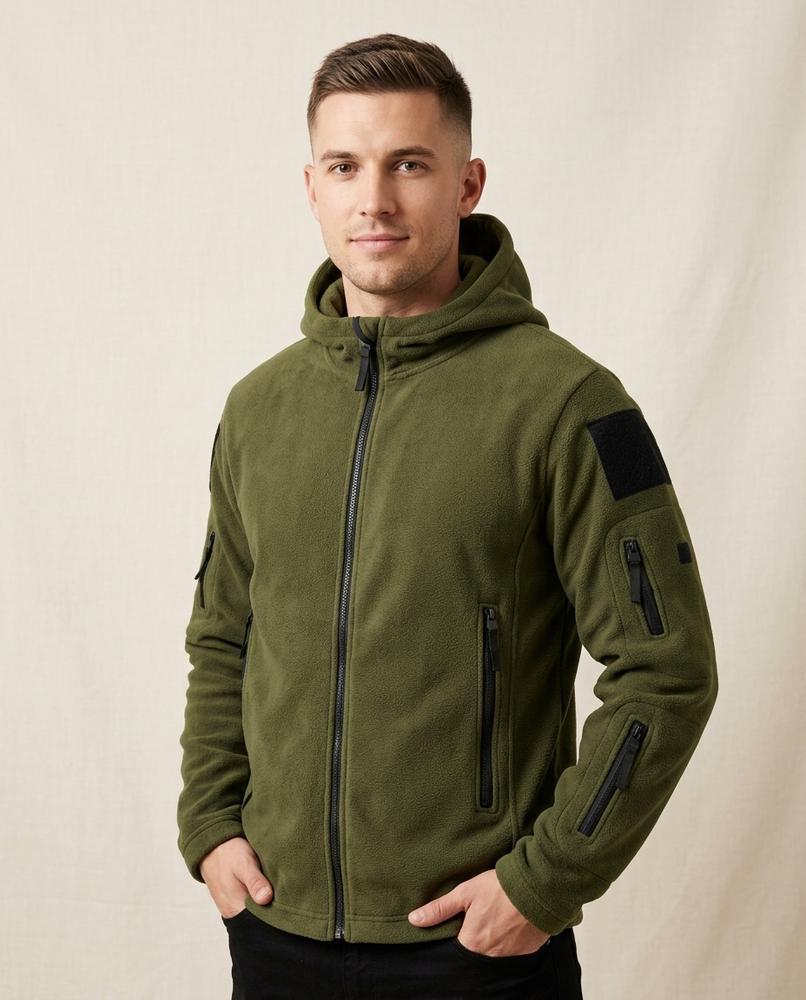 Lands Fashion - Tufir | Hooded Zip-Up Jacket Men