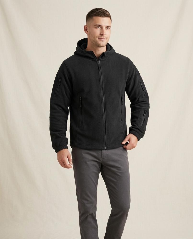 Lands Fashion - Tufir | Hooded Zip-Up Jacket Men