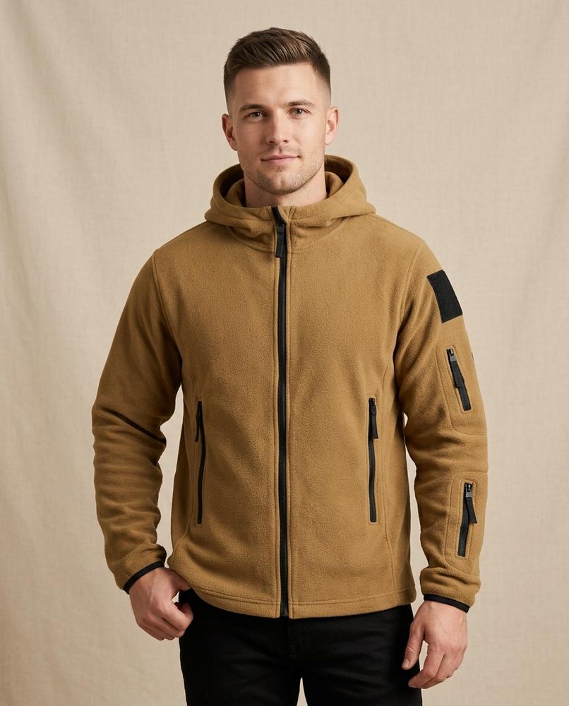 Lands Fashion - Tufir | Hooded Zip-Up Jacket Men