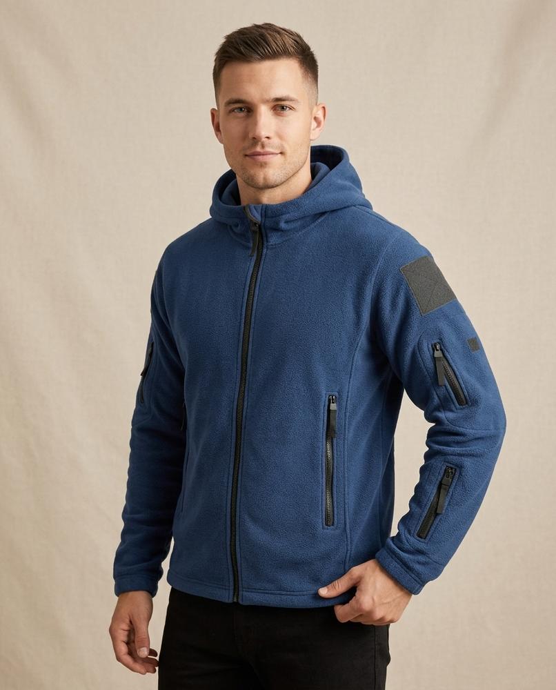 Lands Fashion - Tufir | Hooded Zip-Up Jacket Men