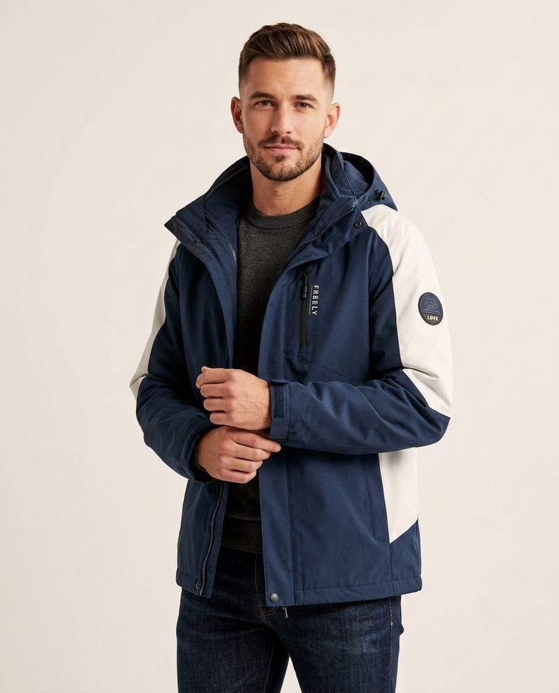 Lands Fashion - Luviv | Hooded Lined Jacket Men