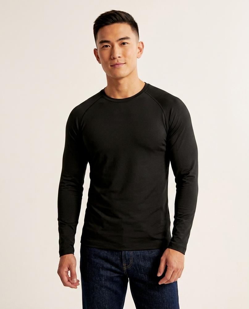 Lands Fashion - Lezer | Fitted Long-Sleeve T-Shirt Men