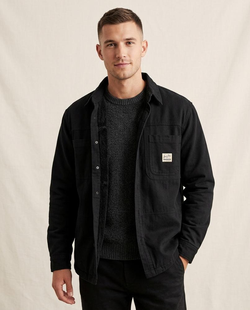 Lands Fashion - Yufot | Lined Collared Jacket Men
