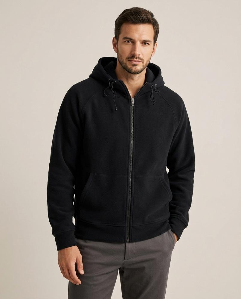 Lands Fashion - Lifuk | Zip-Up Fleece Hoodie Men