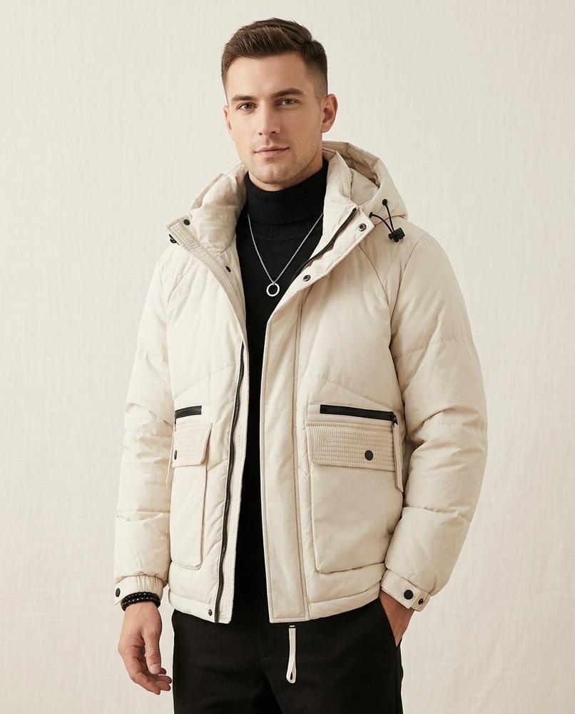 Lands Fashion - Yifit | Hooded Padded Jacket Men