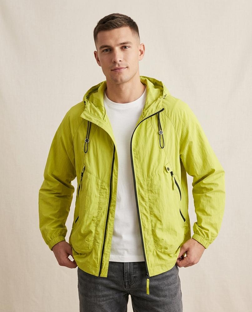 Lands Fashion - Damuv | Hooded Lightweight Jacket Unisex