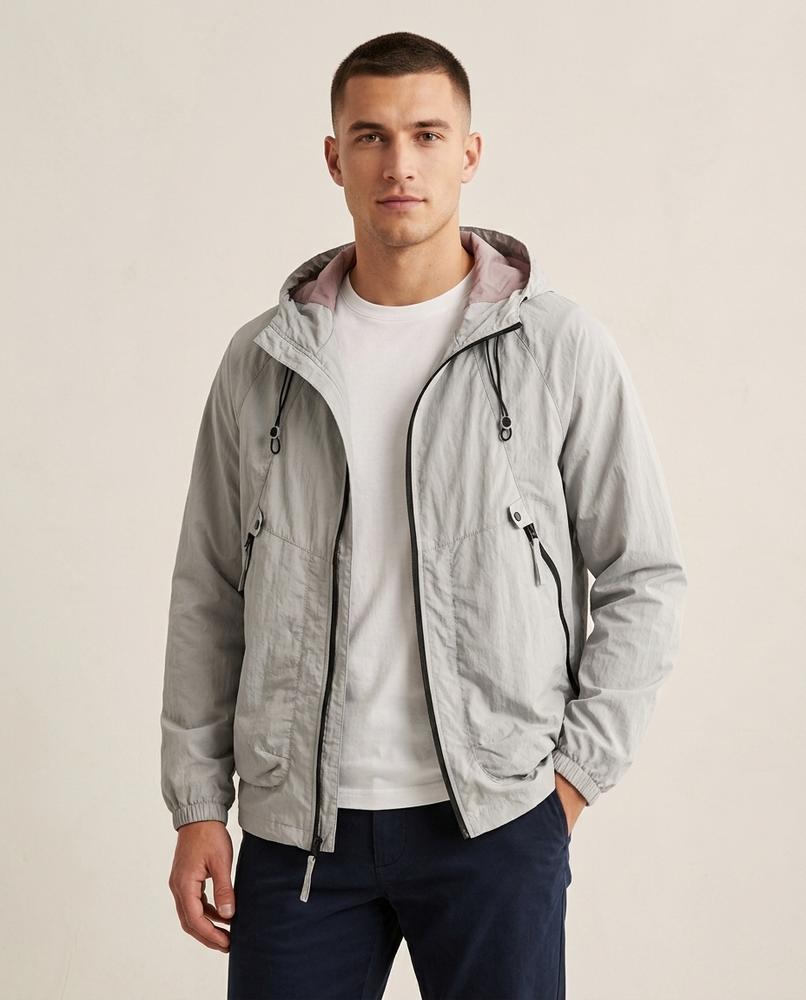 Lands Fashion - Damuv | Hooded Lightweight Jacket Unisex