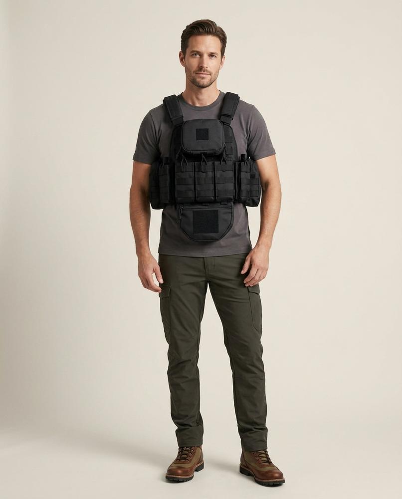 Lands Fashion - Nepos | Tactical Padded Vest Unisex