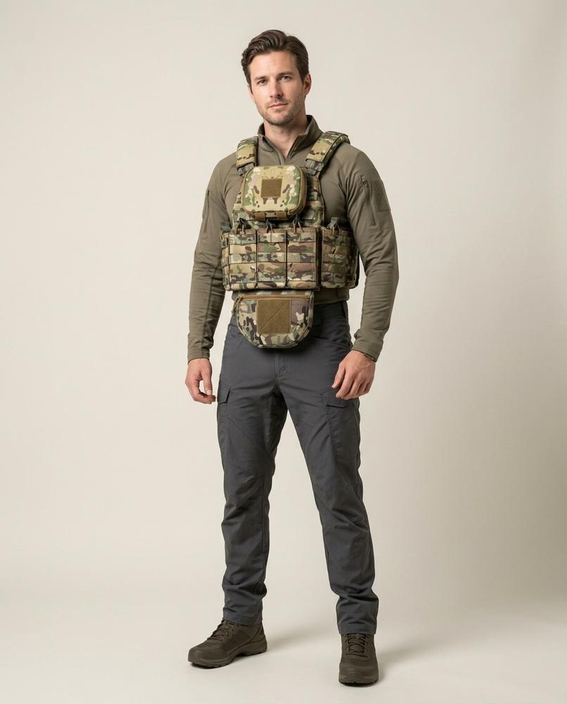 Lands Fashion - Nepos | Tactical Padded Vest Unisex