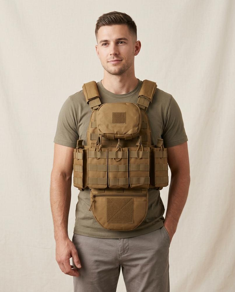 Lands Fashion - Nepos | Tactical Padded Vest Unisex