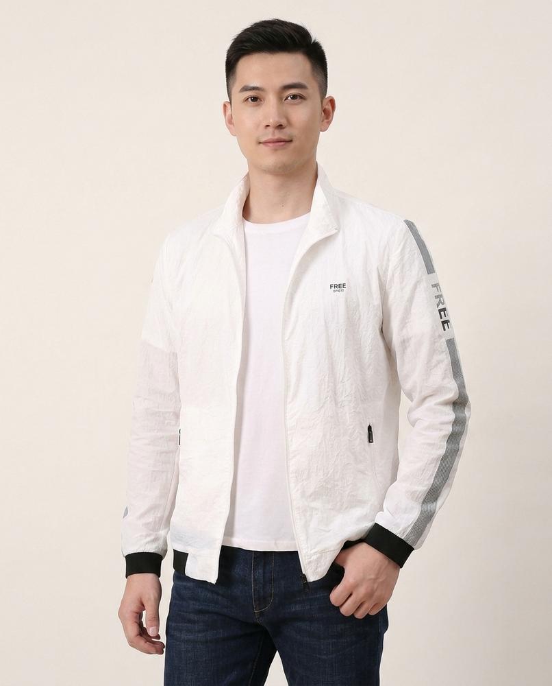 Lands Fashion - Memen | Zip-Up Stand-Collar Jacket Men