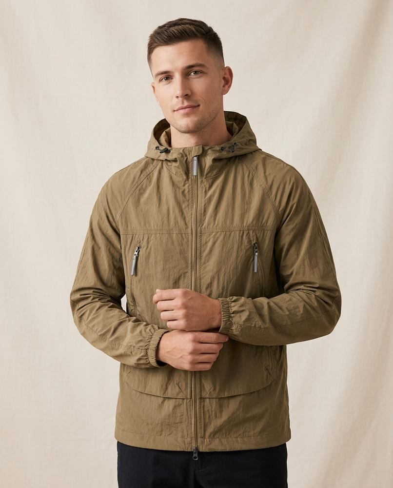 Lands Fashion - Kemam | Hooded Zip-Up Jacket Men