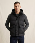 Lands Fashion - Vazor | Padded Hooded Vest Men