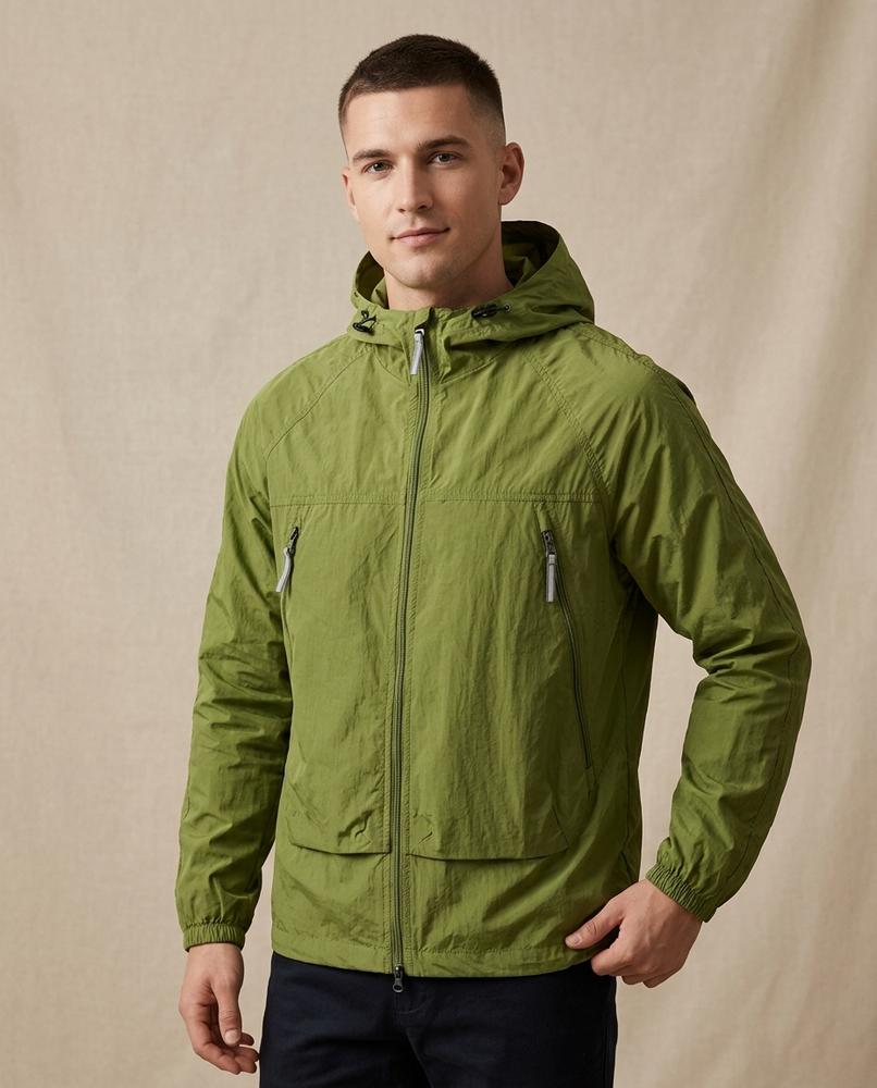 Lands Fashion - Kemam | Hooded Zip-Up Jacket Men