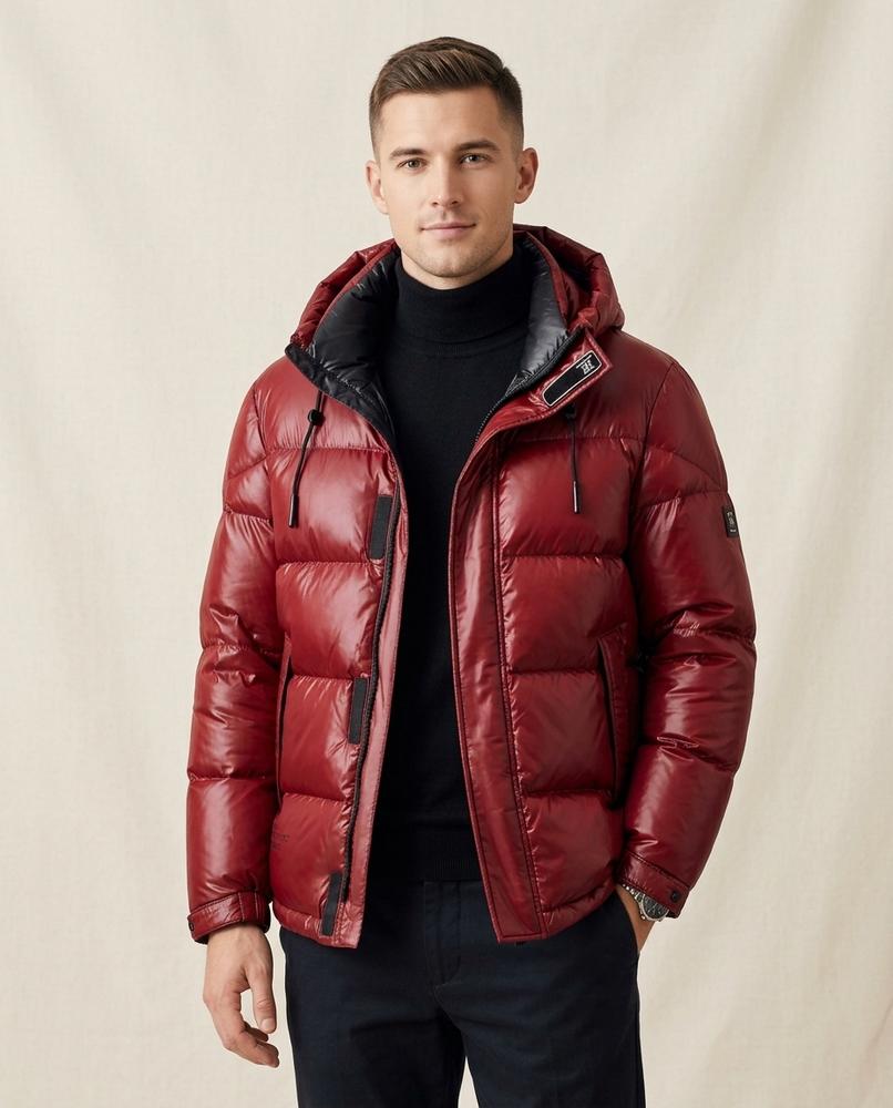 Lands Fashion - Artal | Quilted Hooded Jacket Men