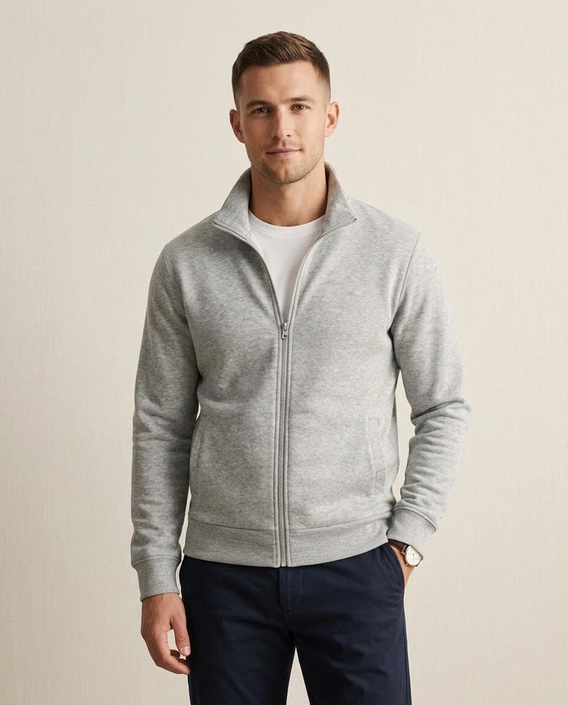 Lands Fashion - Kavan | Zip-Up Fleece-Lined Jacket Men