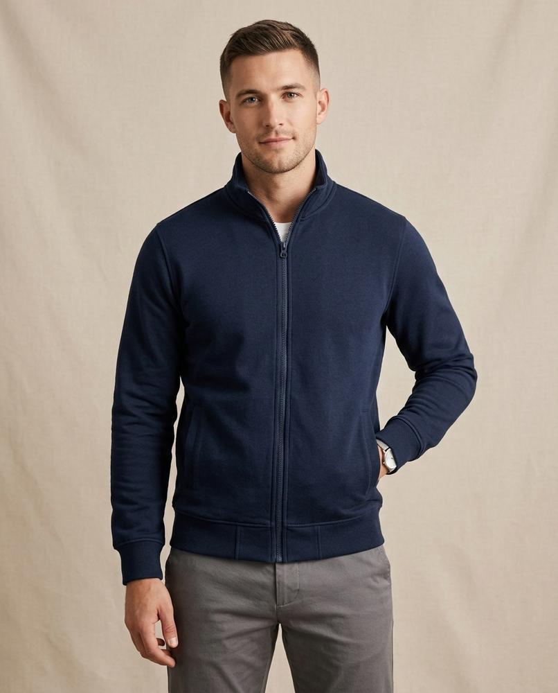 Lands Fashion - Kavan | Zip-Up Fleece-Lined Jacket Men