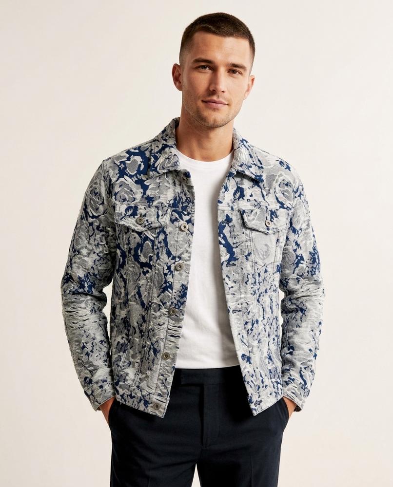 Lands Fashion - Armon | Jacquard Patterned Jacket Men