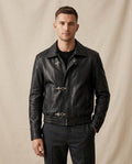 Lands Fashion - Coren | Toggle-Closure Leather-Look Jacket Men