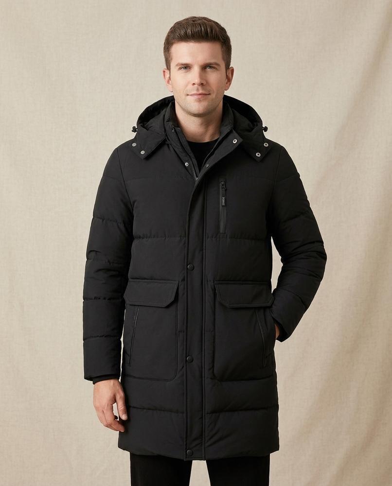 Lands Fashion - Kalev | Hooded Padded Coat Men