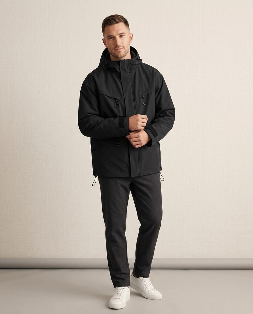 Lands Fashion - Rosin | Hooded Windproof Jacket Men