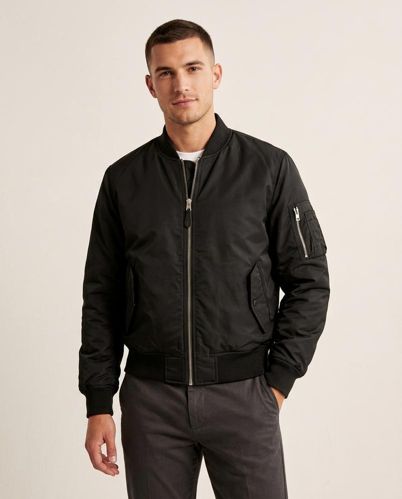 Lands Fashion - Nidan | Padded Zippered Jacket Men