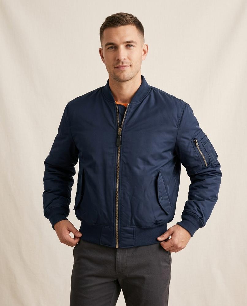Lands Fashion - Nidan | Padded Zippered Jacket Men