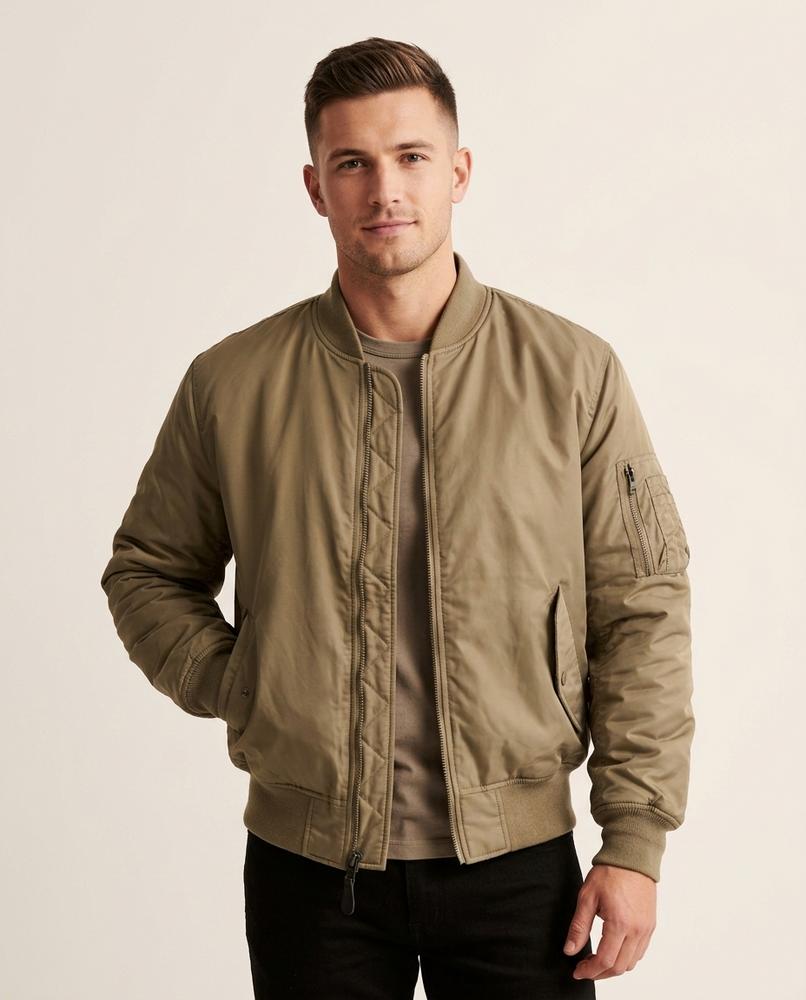 Lands Fashion - Nidan | Padded Zippered Jacket Men