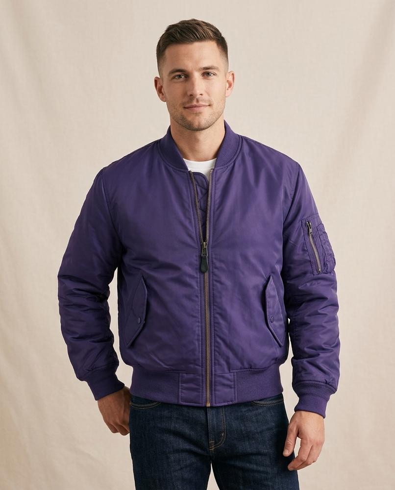 Lands Fashion - Nidan | Padded Zippered Jacket Men