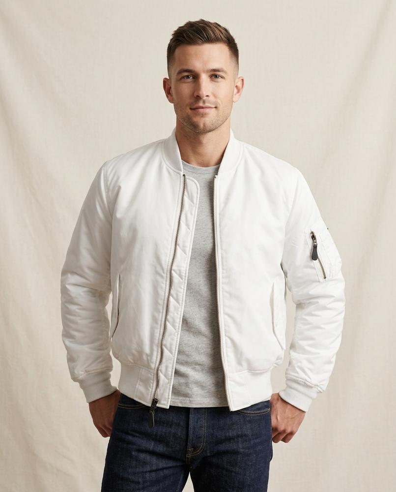 Lands Fashion - Nidan | Padded Zippered Jacket Men