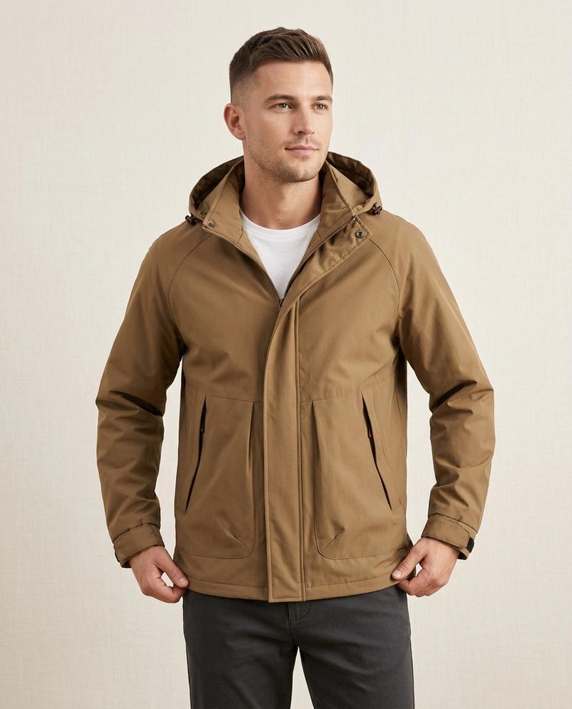 Lands Fashion - Misan | Hooded Lined Jacket Men