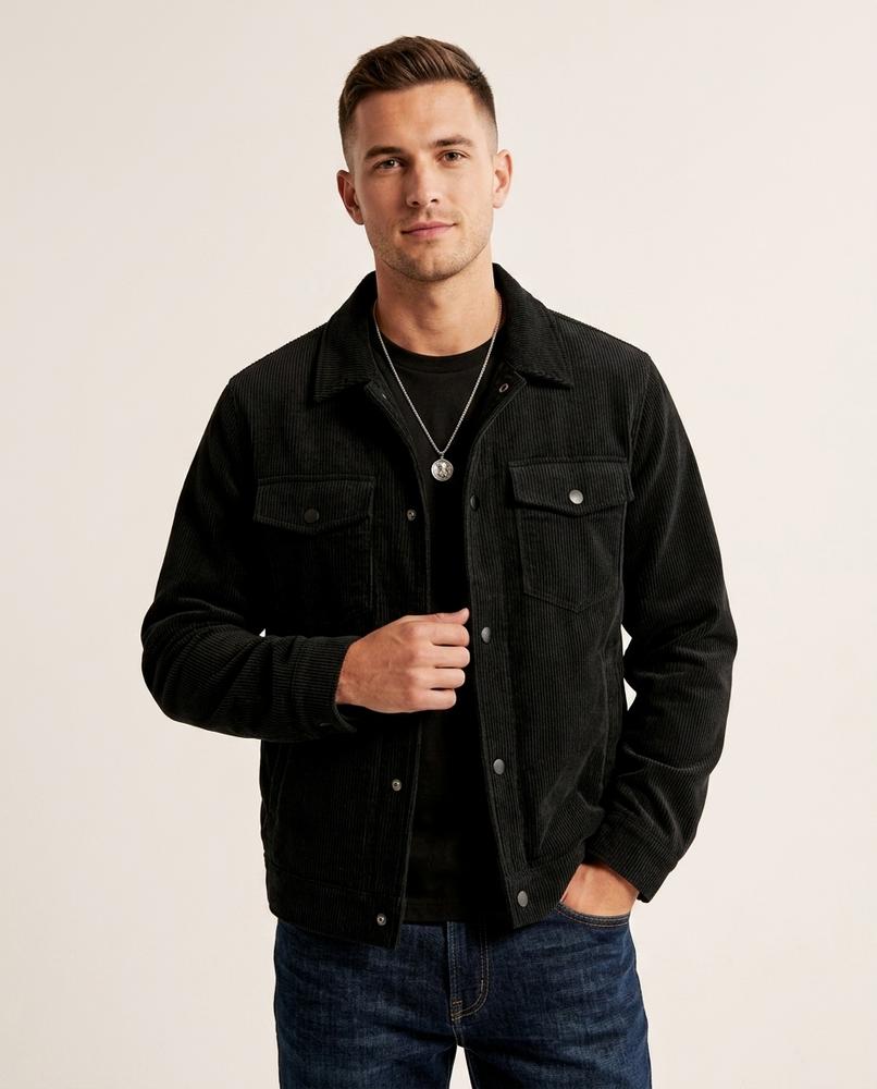 Lands Fashion - Comar | Corduroy Button-Up Jacket Men
