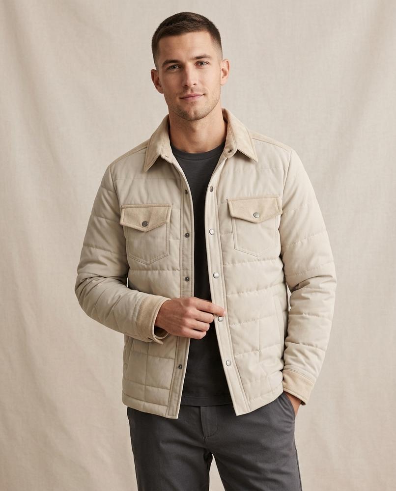 Lands Fashion - Nonal | Quilted Padded Jacket Men