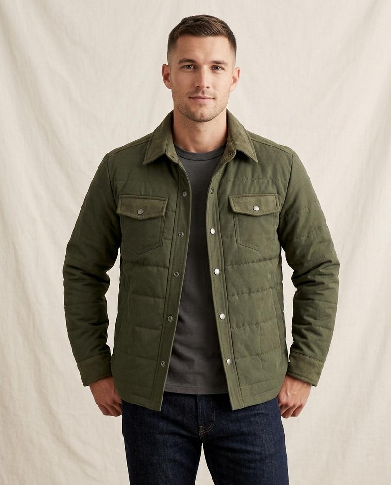 Lands Fashion - Nonal | Quilted Padded Jacket Men
