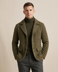 Lands Fashion - Ramin | Textured Structured Jacket Men