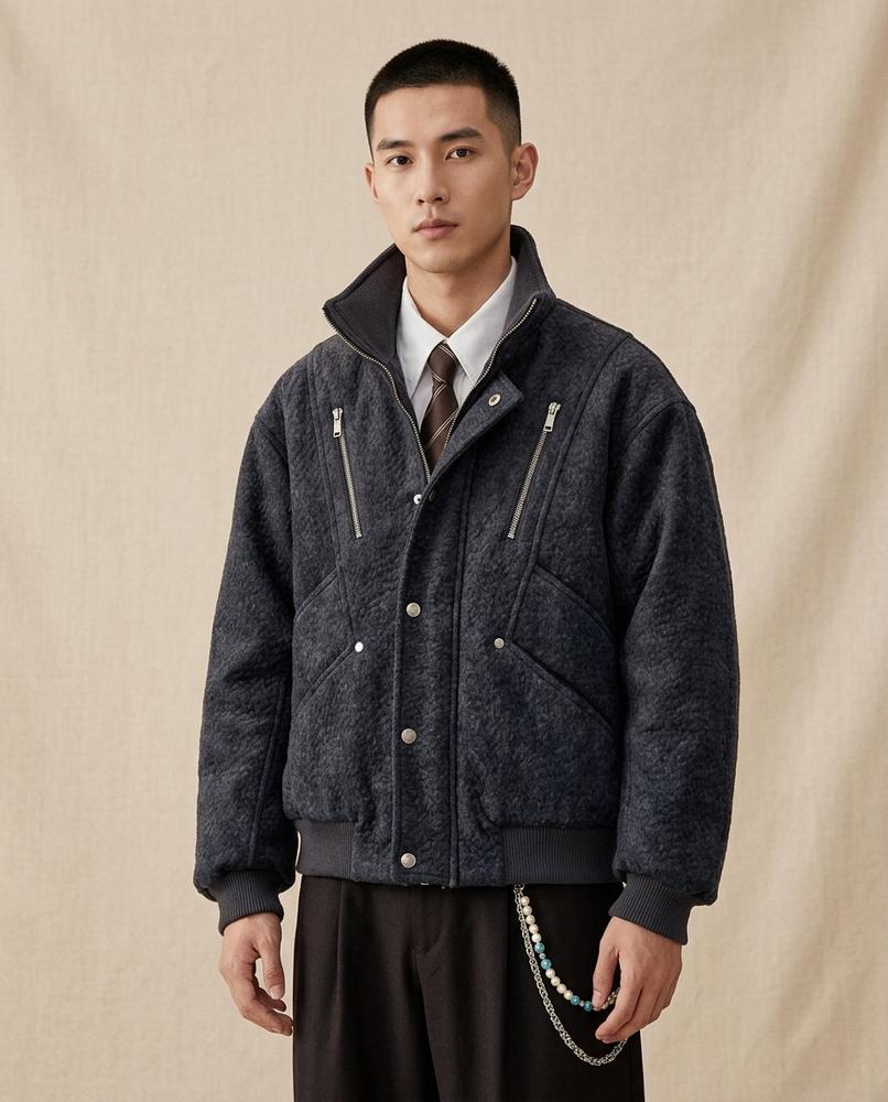 Lands Fashion - Sevan | Quilted Padded Jacket Men