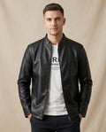 Lands Fashion - Lyvan | Stand-Collar Zip-Up Jacket Men